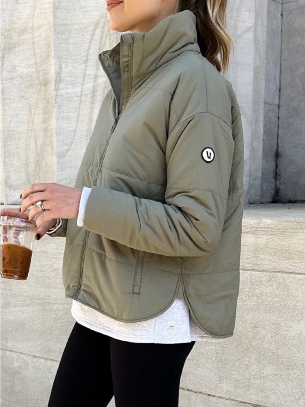 Vuori Canyon Insulated Jacket in Pistachio